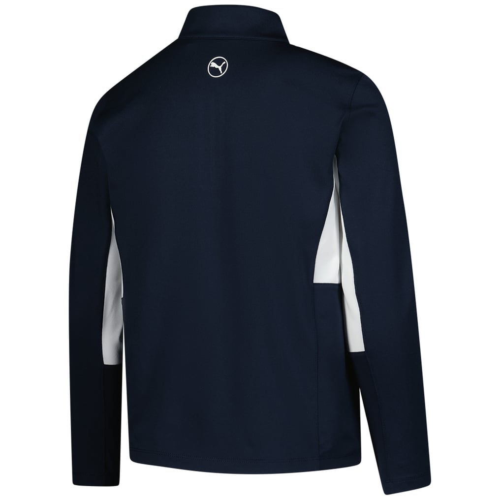  Arnold Palmer Invitational Puma Boys' Youth Pure 2.0 Quarter-Zip Pullover - Navy